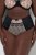 Ulla Popken 845347 Tangas com flores Rosa velho - Cuecas - 