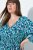 Ulla Popken 845360 Vestido midi estampado Azul claro - Vestidos midi - Vestidos Midi Tamanhos Grandes