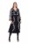 Ulla Popken 845366 Vestido de noite com decote em V Preto - Vestidos de noite - Vestidos de festa em tamanhos grandes