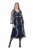 Ulla Popken 845366 Vestido de lantejoulas floral Azul-marinho - Vestidos de noite - Vestidos de festa em tamanhos grandes