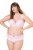 Ulla Popken 845425 Cuecas com renda Rosa - Cuecas - 