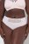 Ulla Popken 845511 Cuecas com renda Rosa - Cuecas - 