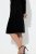 Ulla Popken 845573 Vestido de veludo de manga comprida Preto - Vestidos de noite - Vestidos de festa em tamanhos grandes