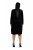 Ulla Popken 845573 Vestido de veludo de manga comprida Preto - Vestidos de noite - Vestidos de festa em tamanhos grandes