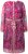 Ulla Popken 845649 Vestido midi de manga comprida Vermelho baga - Vestidos midi - Vestidos Midi Tamanhos Grandes
