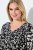 Ulla Popken 845825 Vestido midi floral com manga 3/4 Preto - Vestidos midi - Vestidos Midi Tamanhos Grandes