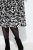 Ulla Popken 845825 Vestido midi floral com manga 3/4 Preto - Vestidos midi - Vestidos Midi Tamanhos Grandes