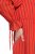 Ulla Popken 845863 Vestido midi às riscas com cinto para atar Coral - Vestidos midi - Vestidos Midi Tamanhos Grandes