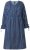 Ulla Popken 845863 Vestido às riscas com decote em V Azul-marinho - Vestidos - Vestidos para todos os tamanhos