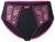 Ulla Popken 845885 Cuecas com flores com renda Rosa - Cuecas - 