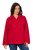 Ulla Popken 846021 Sobretudo polar Vermelho - Casacos - Casacos de Mulher em Tamanhos Grandes