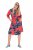 Ulla Popken 846164 Vestido camiseiro floral Vermelho - Vestidos midi - Vestidos Midi Tamanhos Grandes