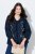 Ulla Popken 846197 Casaco Azul-marinho - Jaquetas - Casacos plus size para mulher