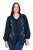 Ulla Popken 846197 Casaco Azul-marinho - Jaquetas - Casacos plus size para mulher