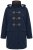 Ulla Popken 846278 Sobretudo softshell Azul-marinho - Casacos - Casacos de Mulher em Tamanhos Grandes
