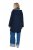Ulla Popken 846278 Sobretudo softshell Azul-marinho - Casacos - Casacos de Mulher em Tamanhos Grandes