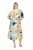 Ulla Popken 846330 Vestido comprido floral Azul claro - Vestidos maxi - Vestidos maxi plus size para mulher