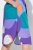 Ulla Popken 846351 Vestido camiseiro estampado Lilás - Vestidos midi - Vestidos Midi Tamanhos Grandes