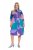 Ulla Popken 846351 Vestido camiseiro estampado Lilás - Vestidos midi - Vestidos Midi Tamanhos Grandes