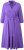 Ulla Popken 846373 Vestido de sweat evasê com manga 3/4 Lilás - Vestidos - Vestidos para todos os tamanhos