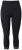 Ulla Popken 846491 Leggings de meia 3/4 com renda Preto - Collants & meias - 