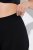 Ulla Popken 846491 Leggings de meia 3/4 com renda Preto - Collants & meias - 