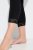 Ulla Popken 846491 Leggings de meia 3/4 com renda Preto - Collants & meias - 