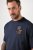 JP1880 846657 T-shirt bellyfit com emblemas Azul-marinho TALL - TALL T-shirts - T-Shirts para Homens Altos