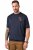 JP1880 846657 T-shirt bellyfit com emblemas Azul-marinho TALL - TALL T-shirts - T-Shirts para Homens Altos