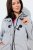 Ulla Popken 846744 Casaco softshell Cinzento mesclado - Jaquetas - Casacos plus size para mulher