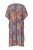 Ulla Popken 846826 Vestido com padrão animal Laranja - Cafetãs - 