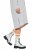 Ulla Popken 846886 Vestido de sweat com capuz Cinzento mesclado - Vestidos de moletom - 