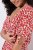 Ulla Popken 846912 Vestido midi estampado Coral - Vestidos midi - Vestidos Midi Tamanhos Grandes