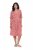 Ulla Popken 846912 Vestido midi estampado Coral - Vestidos midi - Vestidos Midi Tamanhos Grandes