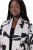 Ulla Popken 846923 Blazer estampado com gola xaile Taupe - Blazers e Coletes - Blazers em Tamanhos Grandes