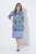 Ulla Popken 846952 Vestido camiseiro floral Branco - Vestidos midi - Vestidos Midi Tamanhos Grandes
