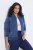 Ulla Popken 847035 Casaco acolchoado Azul ganga - Jaquetas - Casacos plus size para mulher