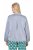 Ulla Popken 847191 Blusão brilhante com gola college Cinzento - Jaquetas - Casacos plus size para mulher