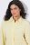 Ulla Popken 847224 Vestido de mistura de linho Amarelo - Vestidos de verão - Vestidos de verão plus size