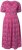 Ulla Popken 847409 Vestido comprido estampado Vermelho baga - Vestidos maxi - Vestidos maxi plus size para mulher