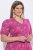 Ulla Popken 847409 Vestido comprido estampado Vermelho baga - Vestidos maxi - Vestidos maxi plus size para mulher