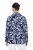 Ulla Popken 847586 Blazer em jacquard floral Azul-marinho - Blazers e Coletes - Blazers em Tamanhos Grandes