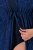 Ulla Popken 847654 Vestido estampado Azul-marinho - Cafetãs - 