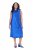 Ulla Popken 847862 Vestido de cetim Azul real - Vestidos de verão - Vestidos de verão plus size