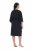 Ulla Popken 847909 Vestido midi floral Preto - Vestidos midi - Vestidos Midi Tamanhos Grandes