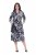 Ulla Popken 847972 Vestido de malha floral Branco - Vestidos de malha - 