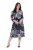 Ulla Popken 847972 Vestido de malha floral Branco - Vestidos de malha - 