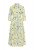 Ulla Popken 848081 Vestido camiseiro às riscas Branco - Vestidos maxi - Vestidos maxi plus size para mulher