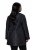 Ulla Popken 848099 Blazer floral em jacquard com abotoamento oculto Preto - Blazers e Coletes - Blazers em Tamanhos Grandes