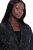 Ulla Popken 848099 Blazer floral em jacquard com abotoamento oculto Preto - Blazers e Coletes - Blazers em Tamanhos Grandes